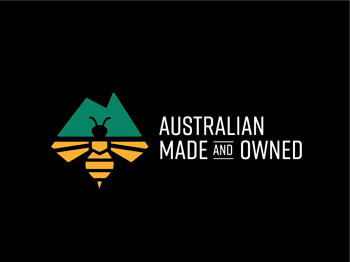 Australian Made & Owned Honey Logomark