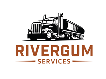 Illustration logo for a watercart trucking company