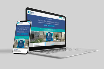 Website and Logo Update For Cleaning Company